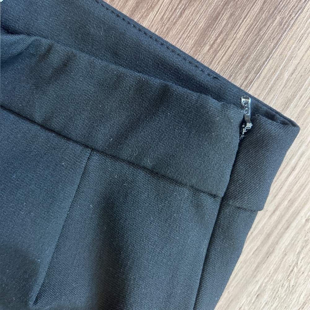 Reiss Tyne Black Skinny Zip Ankle Dress Pants - Picture 4 of 11